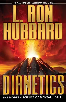 Dianetics hardcover book